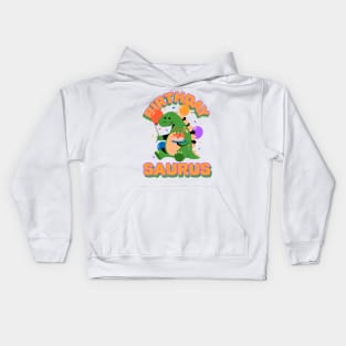 Happy Birthday Dinosaur Kids Hoodie